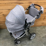 Детская коляска Luxmom 608 2в1 (серый)
