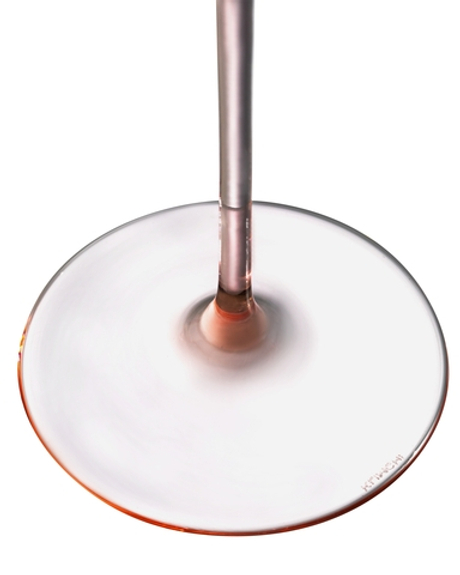 Набор бокалов для белого вина 2шт 240мл Klimchi Тени розовый