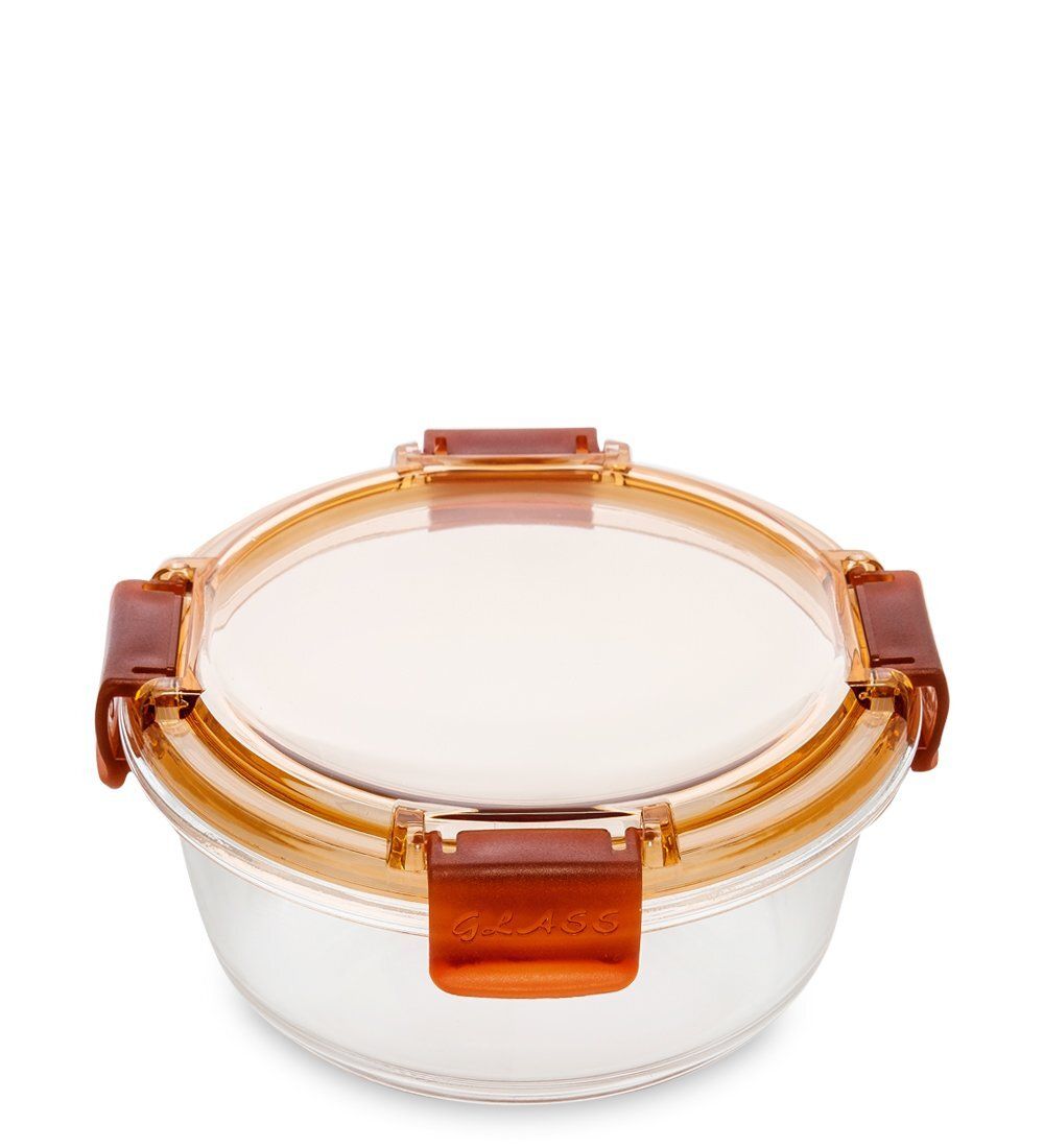 GAEM Home HM-01/24-B Контейнер круглый стеклянный 620 мл