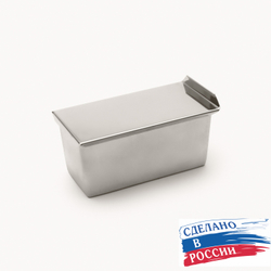 Тостерная форма для выпечки хлеба с крышкой 200х100х90 мм