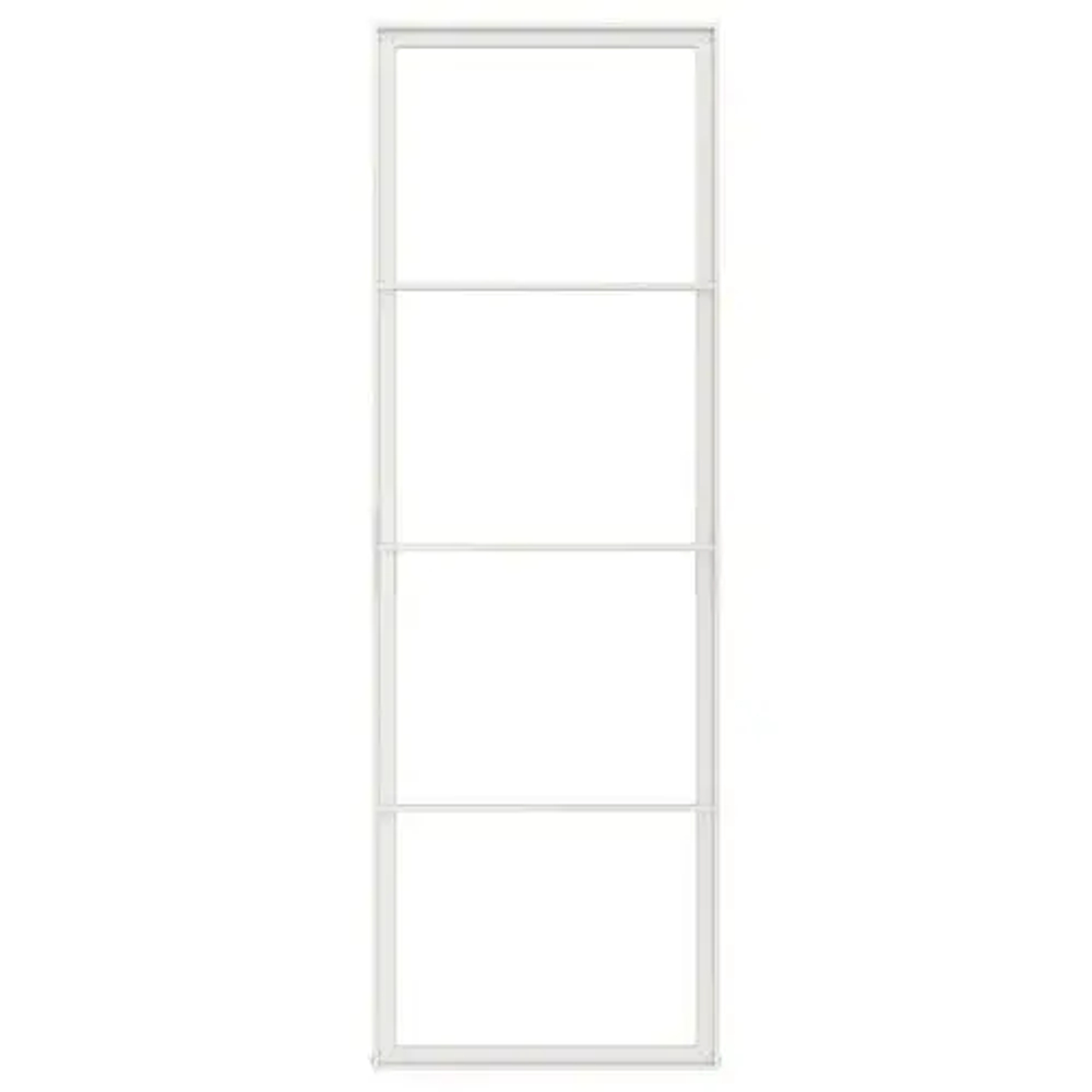 Пара рам раздвижных дверей - SKYTTA IKEA/ СКЮТТА ИКЕА, 77х231 см, серебрянный