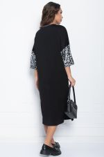 Платье Уютный шик (черное) П11148 LT Collection