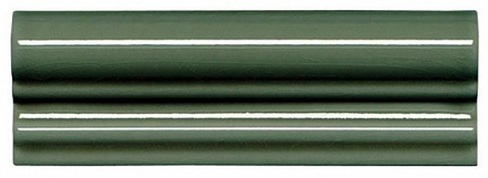 Бордюр MOLDURA ITALIANA PB C/C VERDE OSCURO