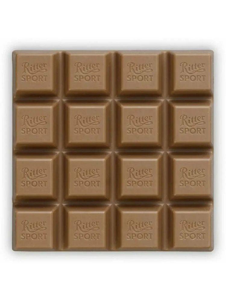 Шоколад молочный Ritter Sport Карамель и печенье 100 г x 4 шт