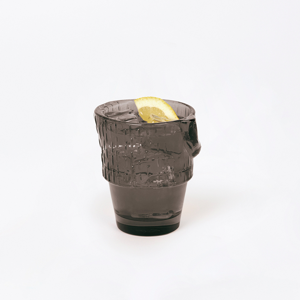 Набор из 4 стаканов kitty, черный