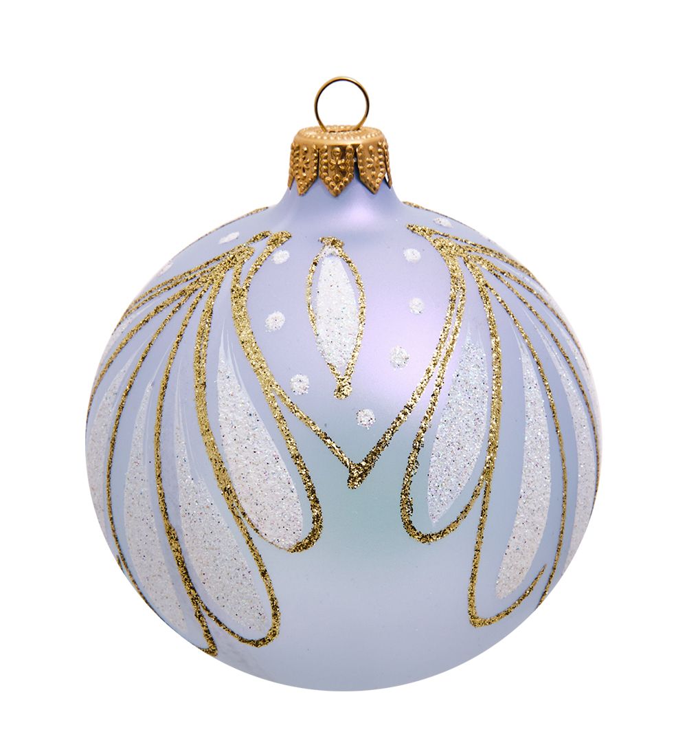 Элита НФШ-1135/3 Ел. украшение Шар «Перо Павлина» 85 мм