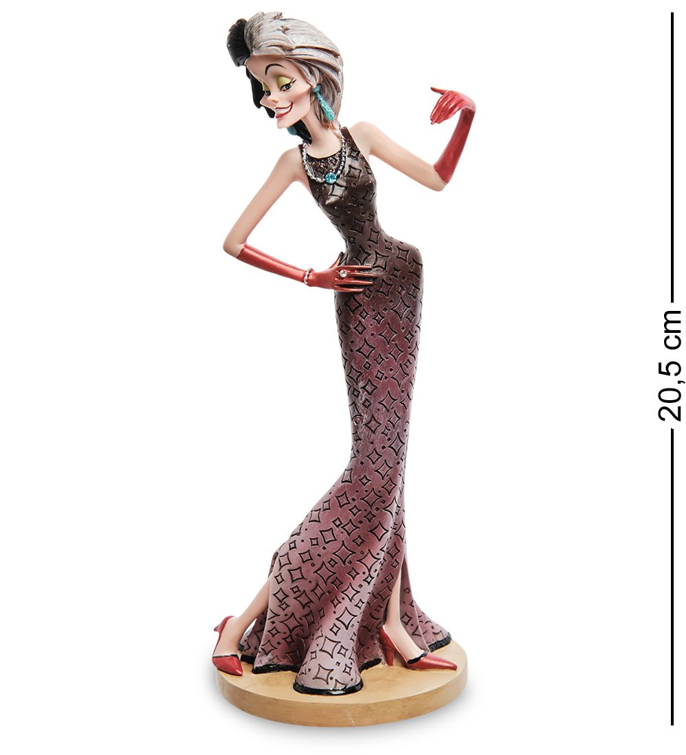 Disney Showcase Disney-6008693 Фигурка «Круэлла Де Виль» (101 далматинец)