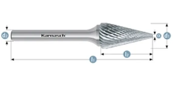 Коронка с твердосплавными напайками LENZ Ø114х25 мм, арт. LZCS-114
