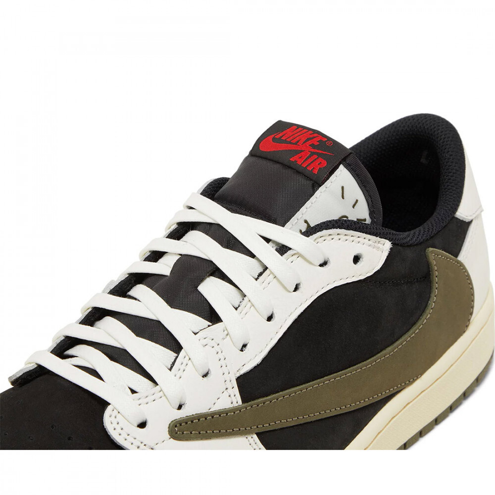 Кроссовки Nike Air Jordan 1 Retro Low "Travis Scott - Olive"