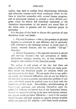 Race Decadence | William Samuel Sadler