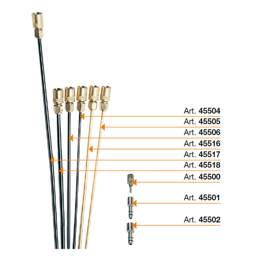 Комплект щупов для пневматических маслосборников (металлических и гибких)
