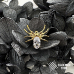 Spider Crystal PVD Yellow