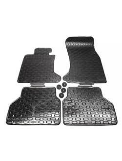 Коврики BMW 5 E60/E61 (2003-2010) чёрные 4шт