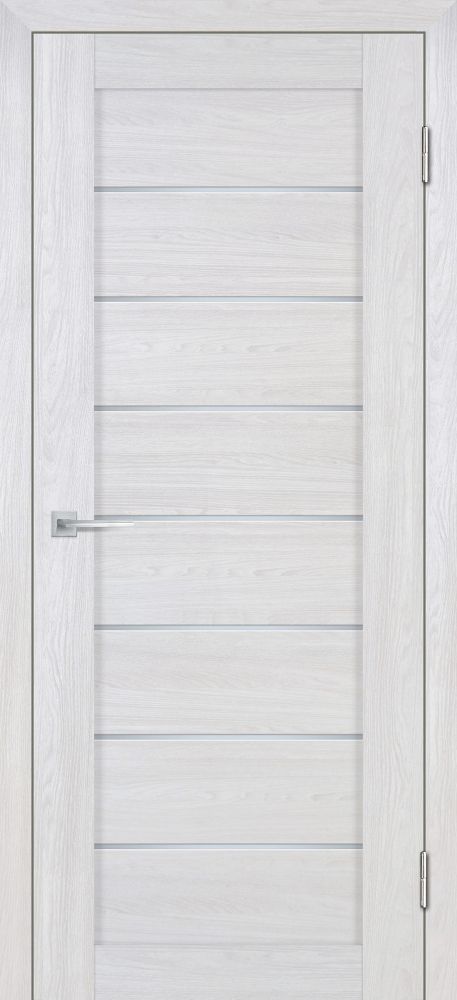 Дверь Лайт-08 ( 3D) / Цвет Арктик / белый сатинат / Двери STABILE PORTE