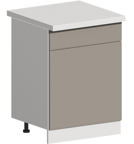 Кухня Модуль ШН1Я 601М Ликата / Грей Софт