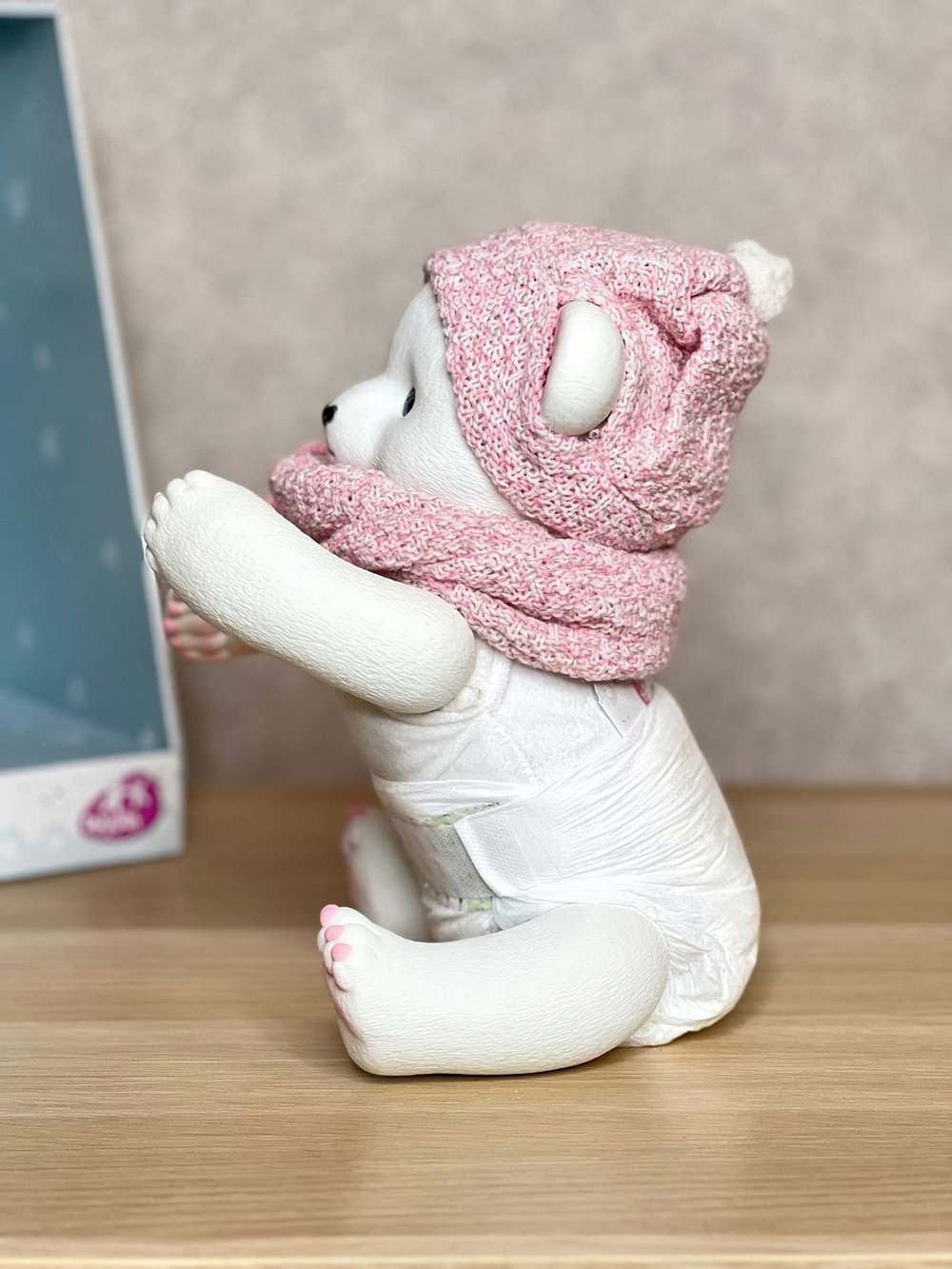 Игрушка мягконабивная 35см AniReal Медвежонок (60160)