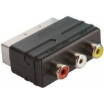 Переходник Perfeo A7007 (SCART 21 pin - 3 x RCA)