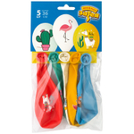 Шар латексный 35см Набор 5шт Премиум (Ассорти)