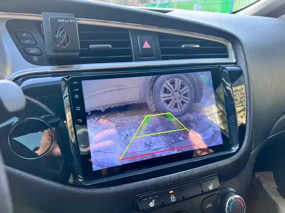 Магнитола для KIA Ceed 2 (JD) 2012-2018 (рамка глянцевая) - Canbox 9209 Qled, Android 10, ТОП процессор, SIM-слот