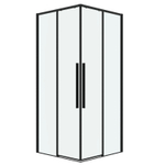 Душевое ограждение Grossman Galaxy 300.K33.01.1010.21.00 (100х100х195) квадрат,раздвиж,черный матовый,стекло прозрачное,1место