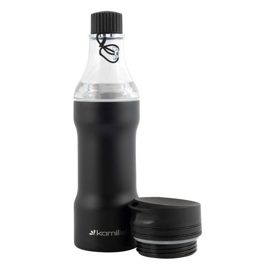 Термокружка 320 мл. из нержавеющей стали Kamille KM-2061 (2 в 1) со сменным горлышком