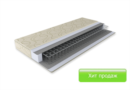 арт. 7136 Ортопедический Матрас Classic Standart plus* (средний)