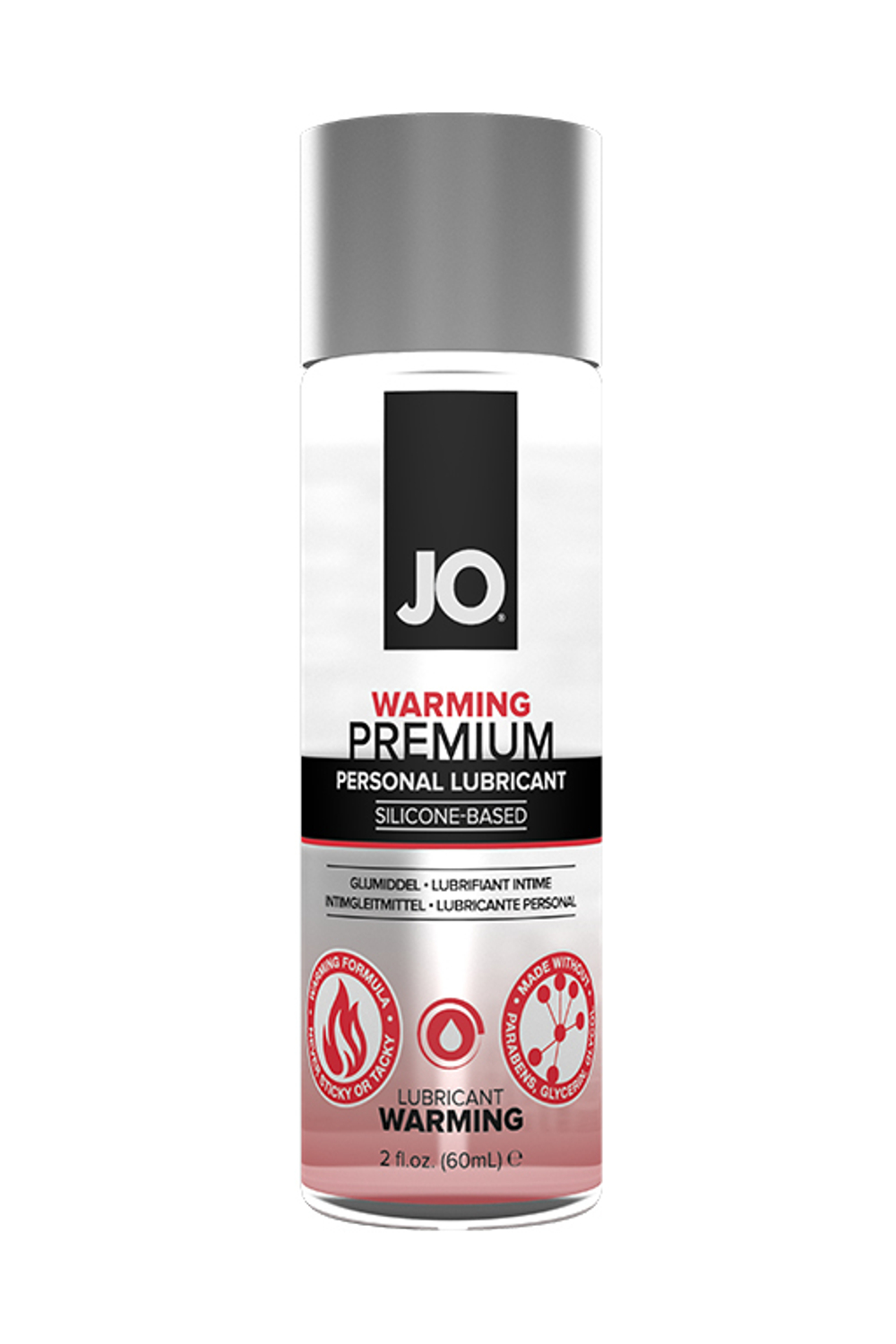 JO Premium Warming Согревающий на силиконовой основе, 60 мл