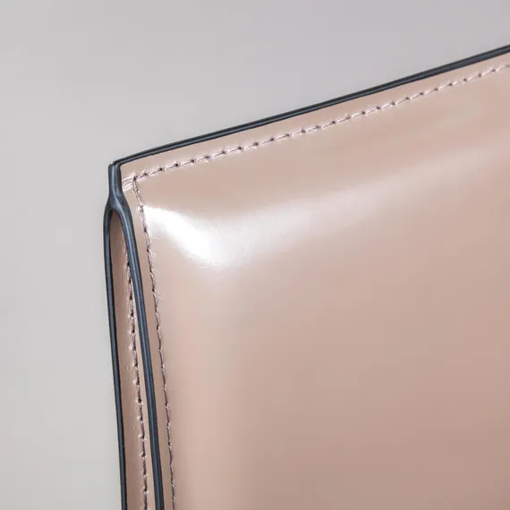 Полубарный стул Barrie 65 см кожа капучино