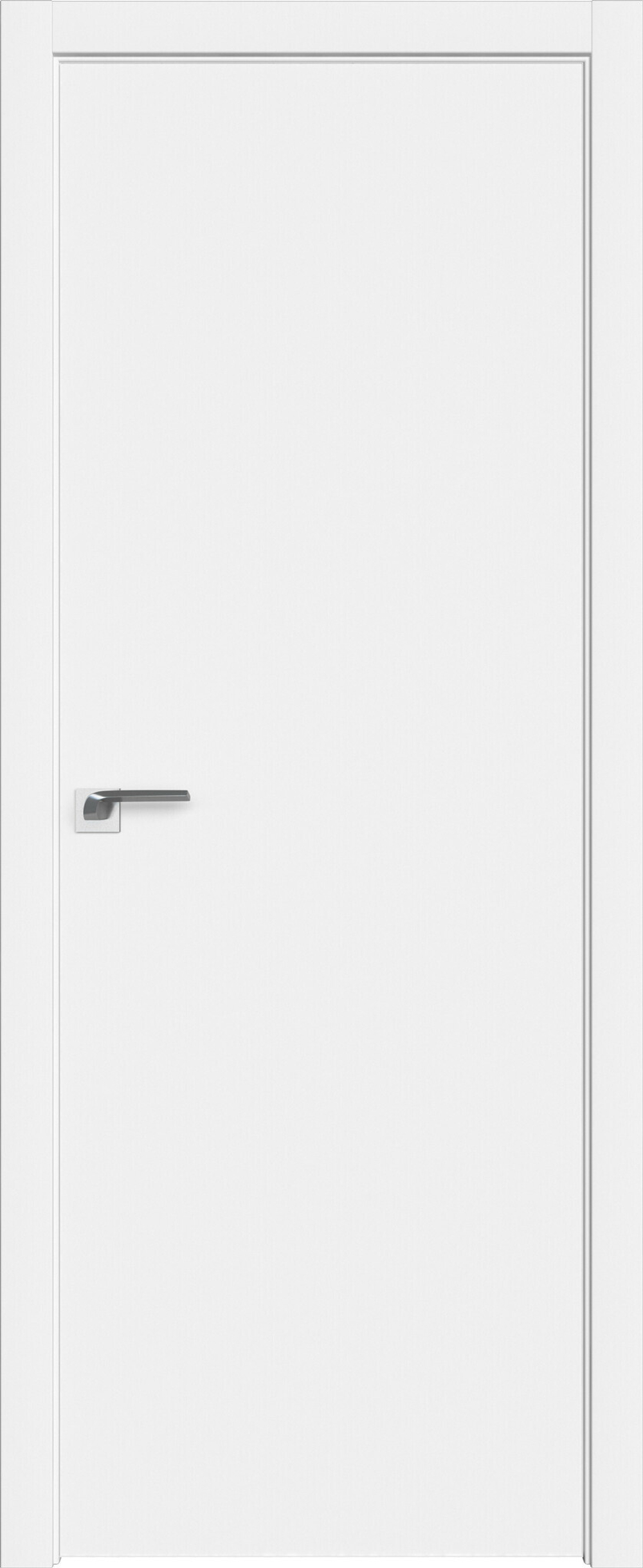 [ТОВАРА НЕТ В НАЛИЧИИ] Дверь межкомнатная Профиль Дорс 1 E ( кромка ABS), цвет аляска, полипропилен, глухая