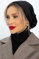 Чалма с резинкой (черная) ЧР10-23М LT Collection