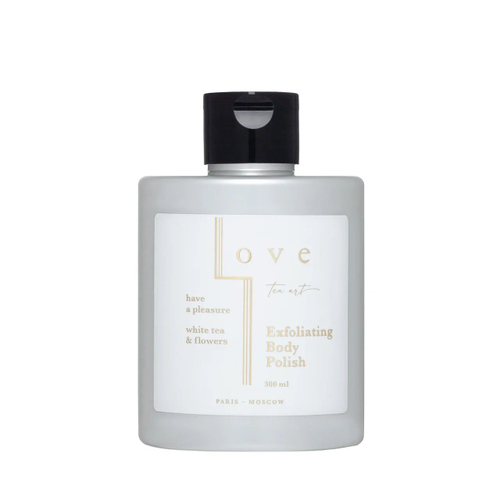 Love Tea Art Гель-скраб для тела и рук Белый чай и Цветы 300 мл