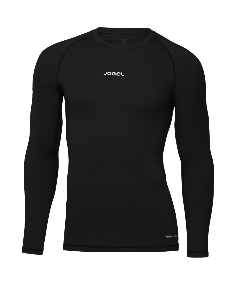 Футболка компрессионная с длинным рукавом Jogel CAMP 2 PerFormDRY Baselayer LS Tee, черный 99