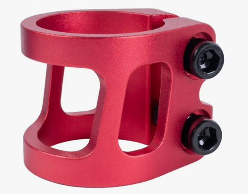 Зажим 2 болта Drop 2.0, 34,9мм, HIC, Red