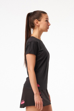 ФУТБОЛКА ЖЕНСКАЯ COMFORT TEE | BLACK PINK