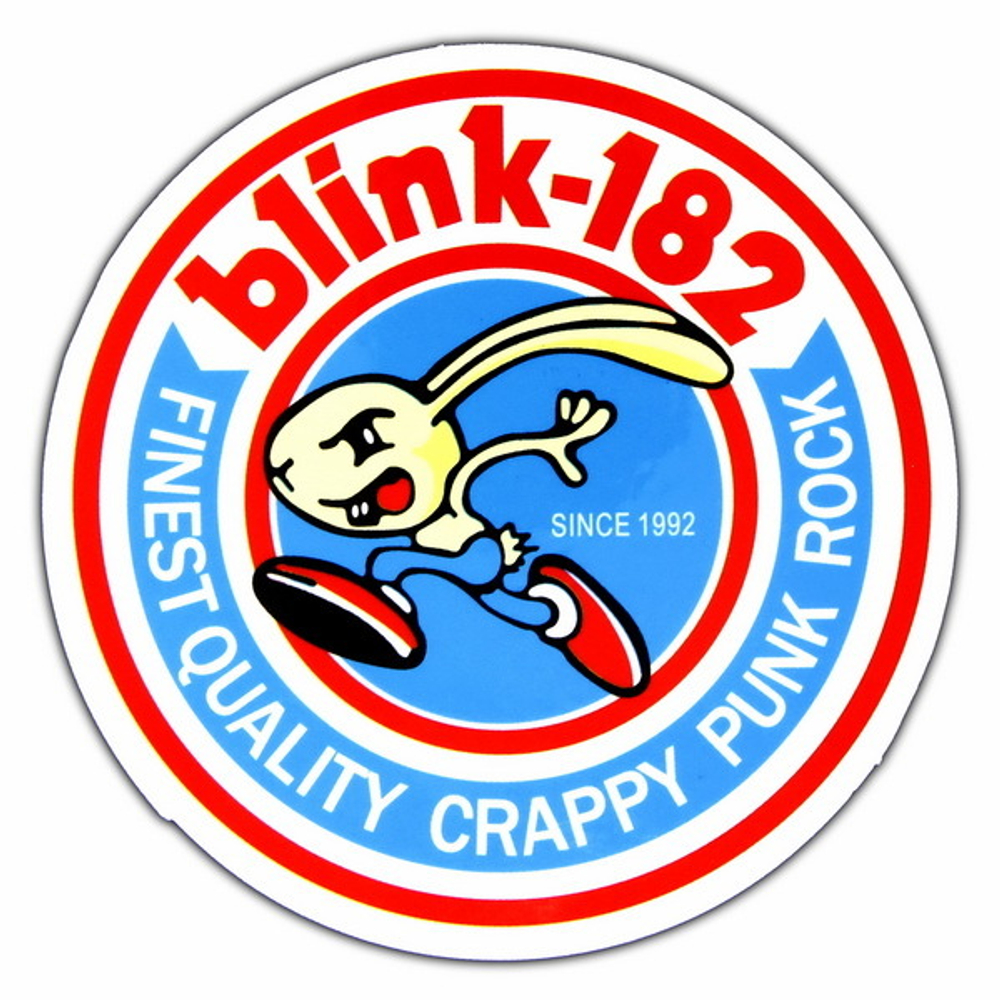 Наклейка Blink 182