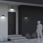 Уличный настенный светильник Outdoor O443WL-L12GF3K