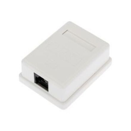 Розетка компьютерная внешняя, 1-порт RJ-45 (8P8C), UTP неэкранированная, категория 6, REXANT