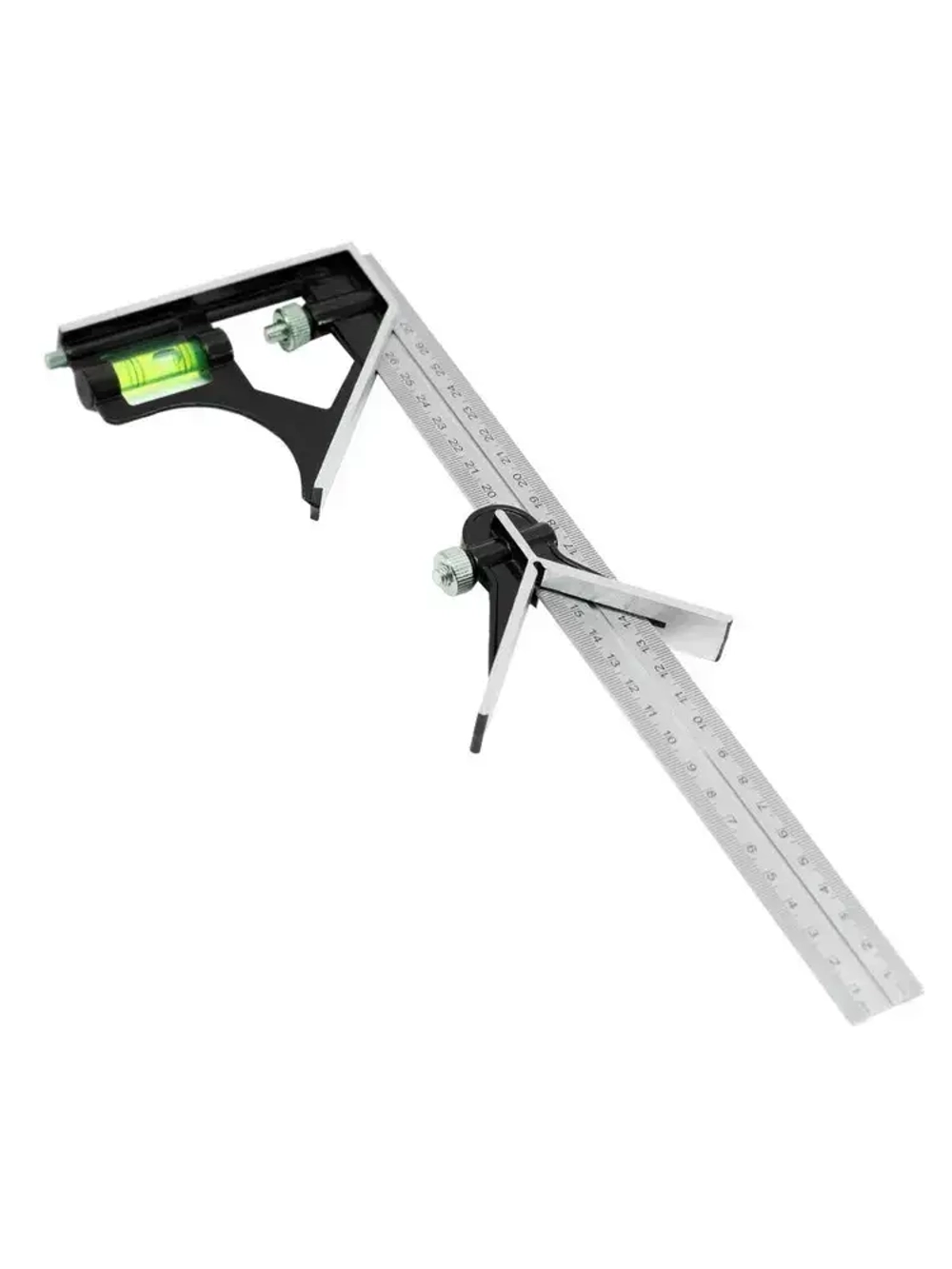 Угольник строительный комбинированный 300 мм Pobedit