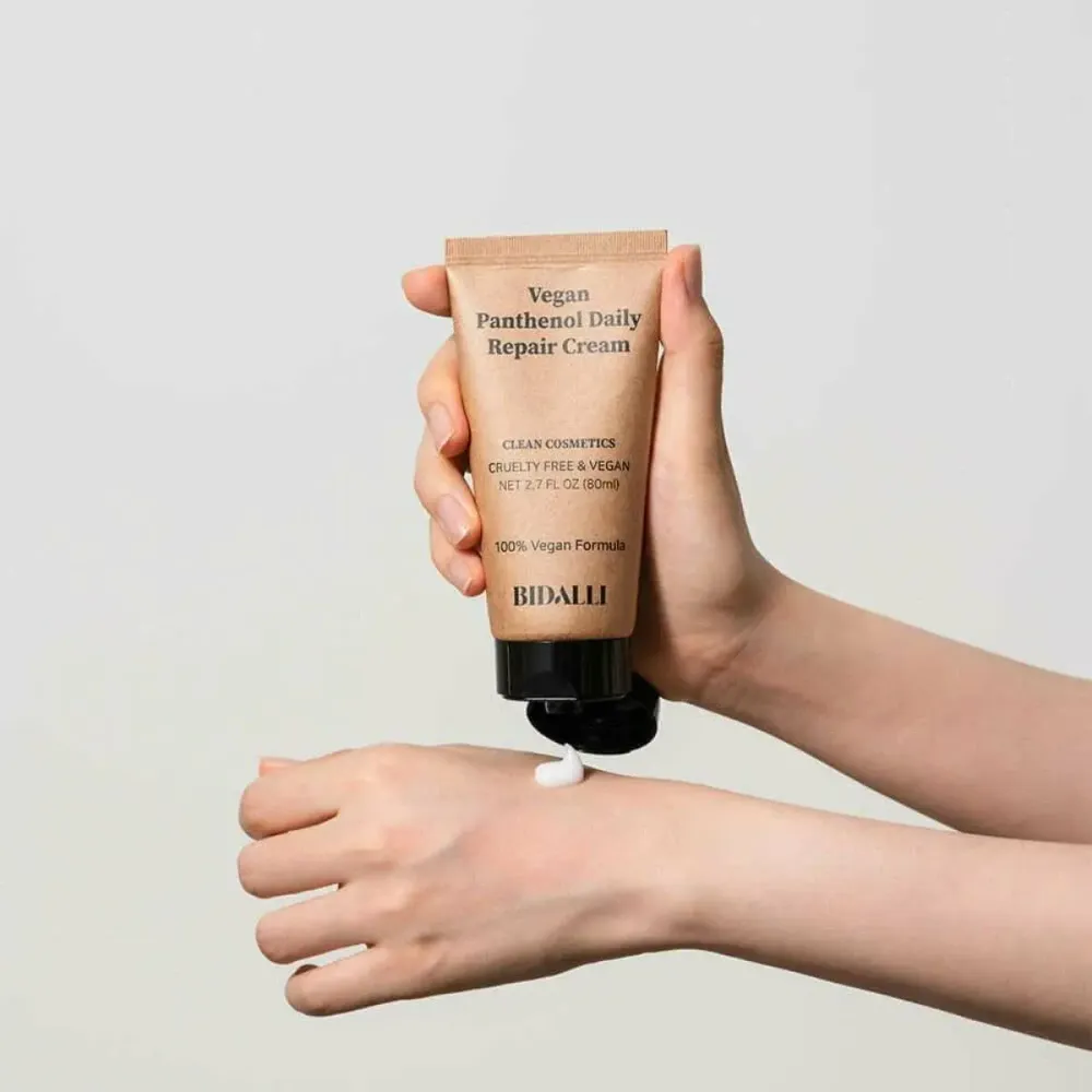 Увлажняющий крем для лица с пантенолом BIDALLI PANTHENOL DAILY REPAIR CREAM 80 мл