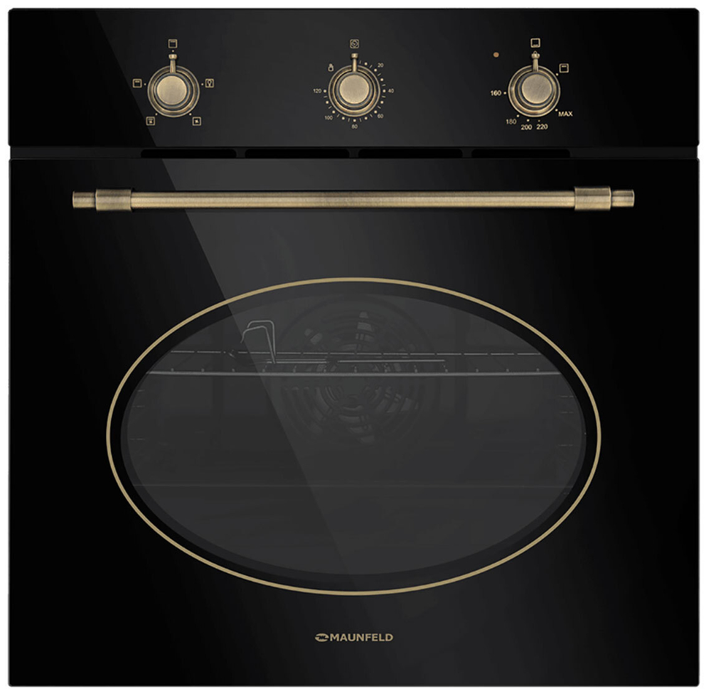 Газовый духовой шкаф Maunfeld EOGC604RBG.MT Slim