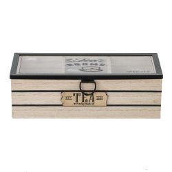 GAEM Шкатулка для чайных пакетиков, L24 W10,5 H7,5 см