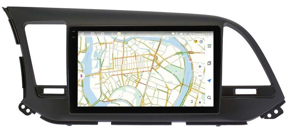 Магнитола для Hyundai Elantra 2016-2018 - Vaycar VA23-0581-2K на Android 13, 8-ядер, 2K QLED, ТОП процессор, CarPlay,4G SIM-слот