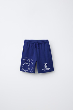 ZARA ШОРТЫ-БЕРМУДЫ UEFA CHAMPIONS LEAGUE ®, СИНИЙ