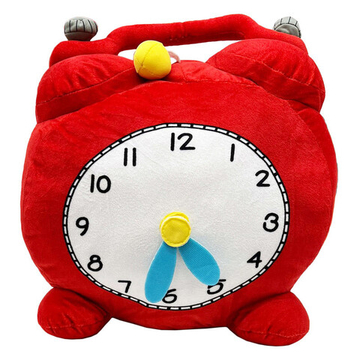 Мягкая игрушка FUR TOYS БУДИЛЬНИК, размер: d-35 см., материал: ткань: полиэстер, набивка: полиэстер