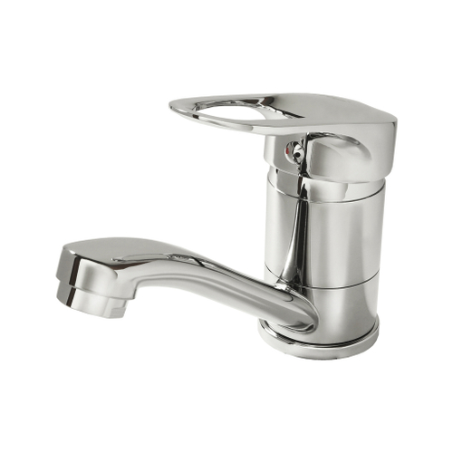 Смеситель для кухни 40к F4529-B FRAP (плоск.пов. излив, п/шпильку, хром, силумин)