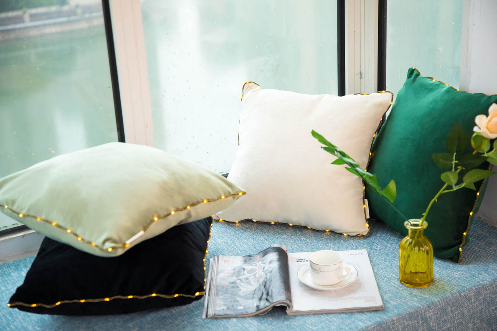 Наволочка 45х45 Sofi De MarkO Flash зеленая