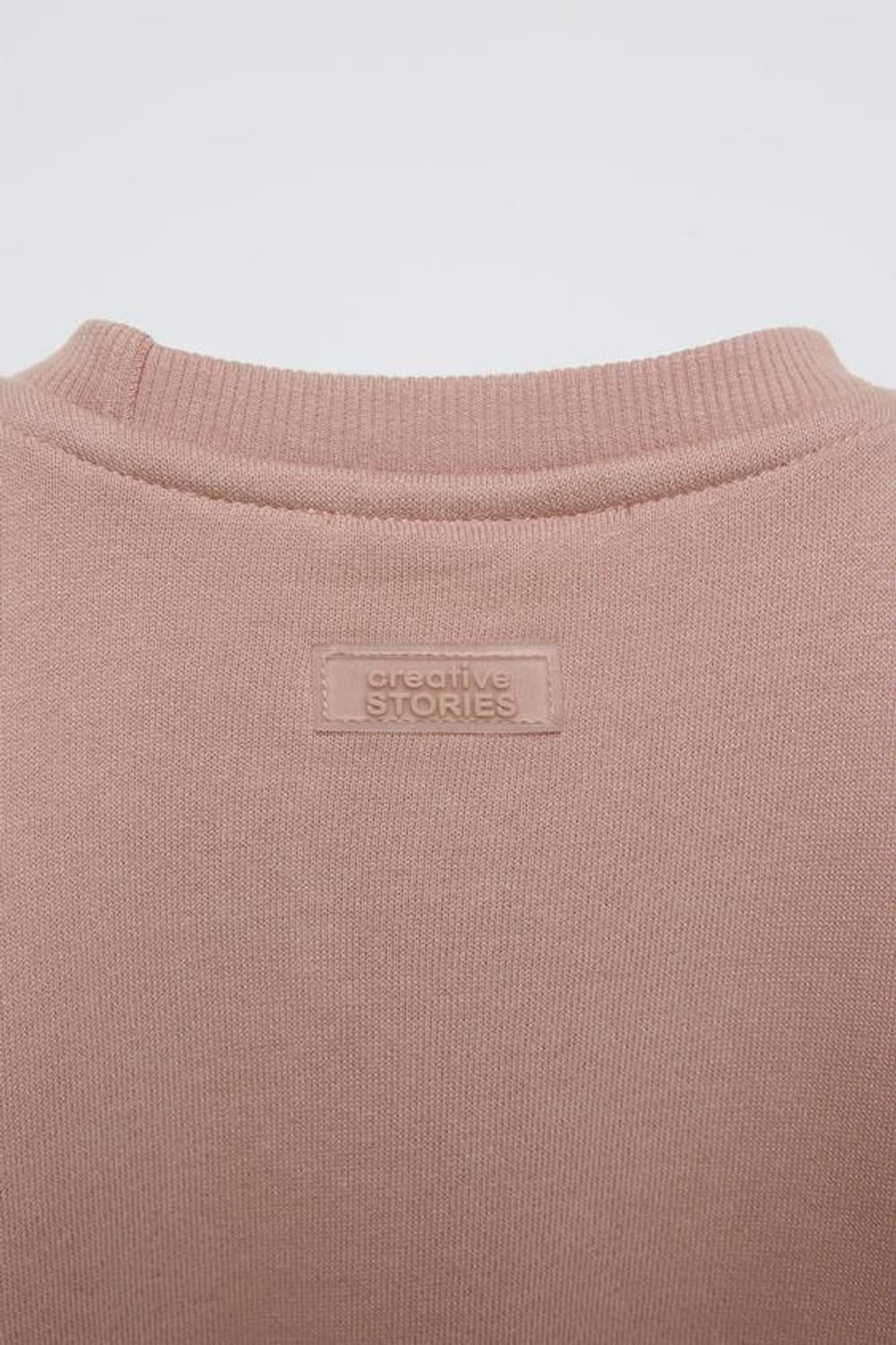 ZARA ТОЛСТОВКА С РЕЛЬЕФНЫМИ ШВАМИ, СЕРОВАТО-КОРИЧНЕВЫЙ