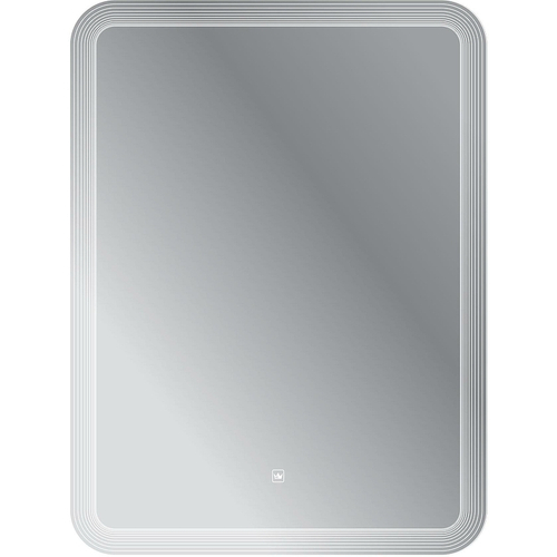 Зеркало Cezares Duet 60 CZR-SPC-DUET-600-800-LED-TCH с подсветкой с лазерной гравировкой и сенсорным выключателем
