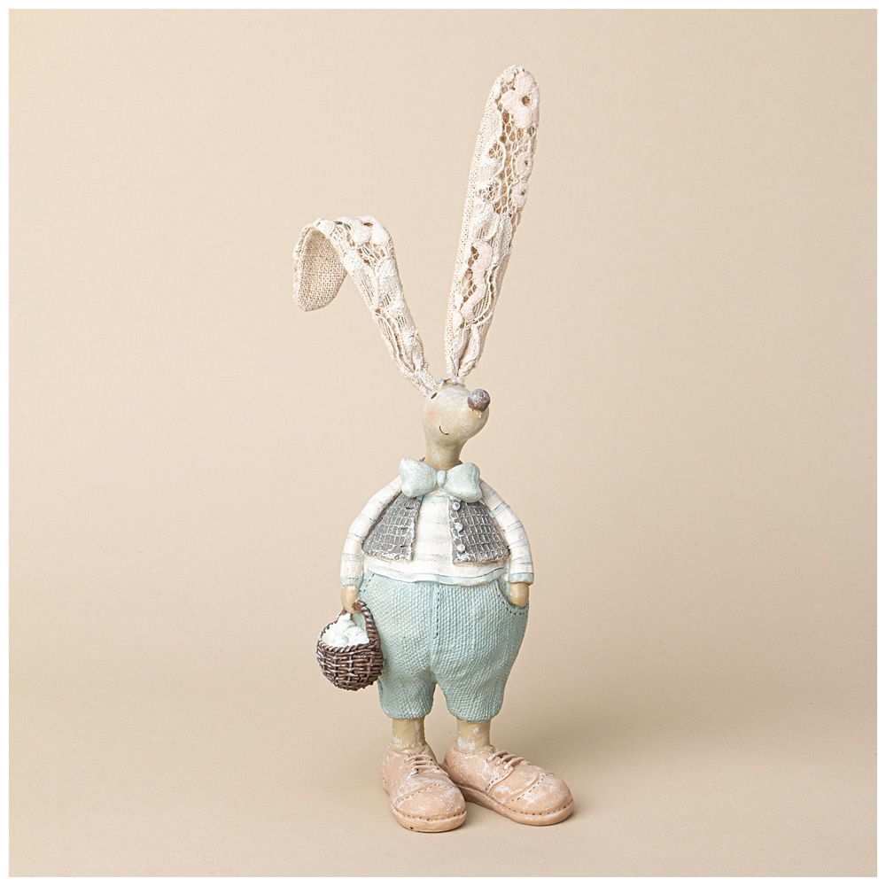 ФИГУРКА ДЕКОРАТИВНАЯ КРОЛИК 9.5*6.5*28 СМ