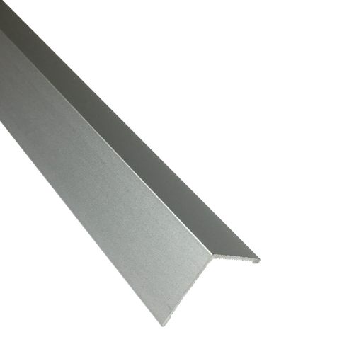 Угол 20*20мм остр. "DO-4" 2,7м Серебро мат. анод. алюм.